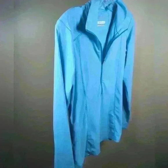 Columbia Omni-Freeze Half Zip Pullover - Lightweight Collared Long Sleeve Size M - Picture 2 of 10